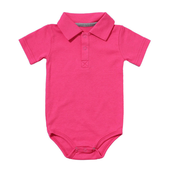 Wiloura Lapel baby onesies