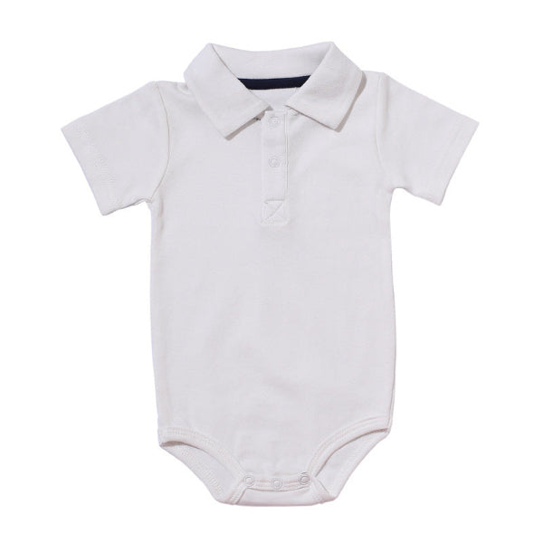 Wiloura Lapel baby onesies