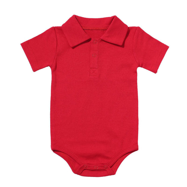 Wiloura Lapel baby onesies