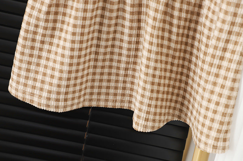 Wiloura Round-neck Long-sleeved Dress Suit