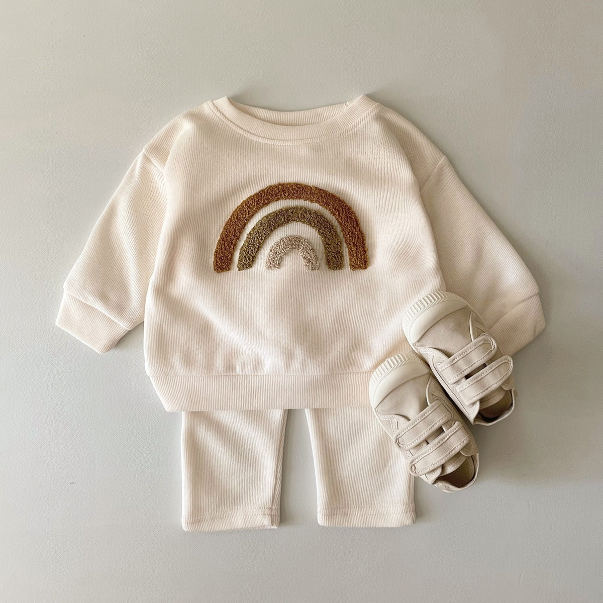 Wiloura  Baby Long Sleeve Two-piece Suit