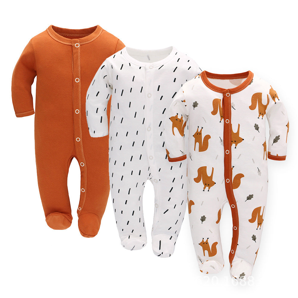 Wiloura Baby Jumpsuit Long Sleeve Romper