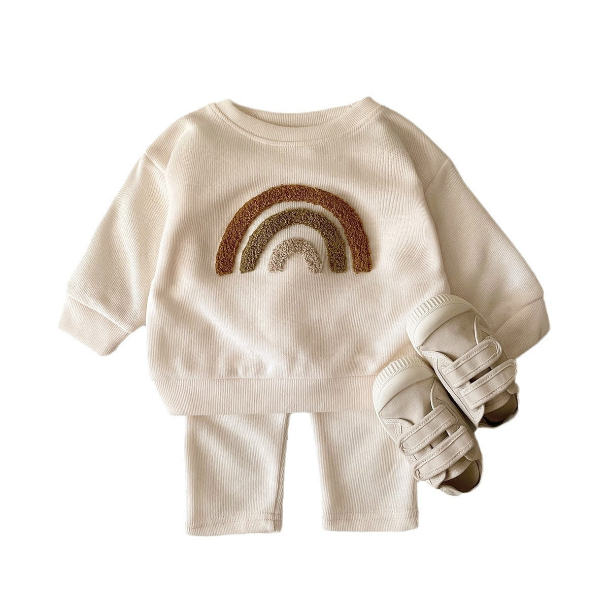 Wiloura  Baby Long Sleeve Two-piece Suit