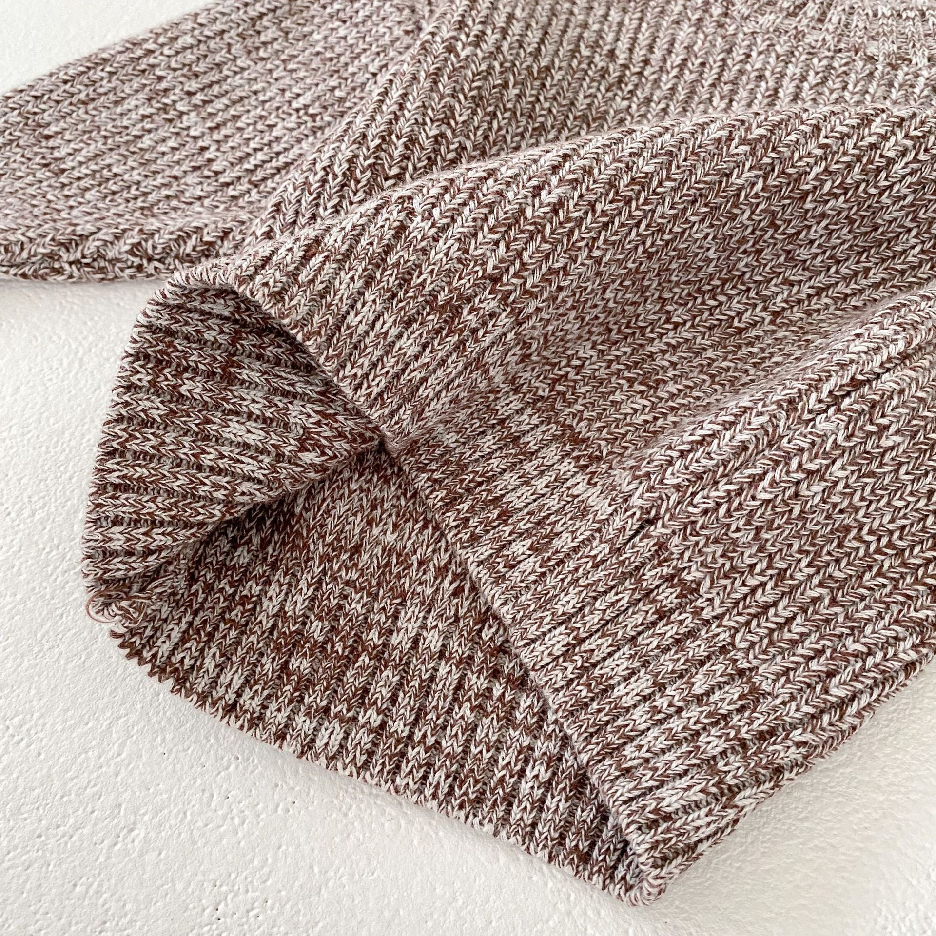 Wiloura Infant Fur Ball Knitted Hat 3-piece Set